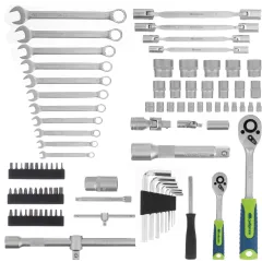 Набор инструментов Сибртех 13396 89 предметов (жесткий кейс)