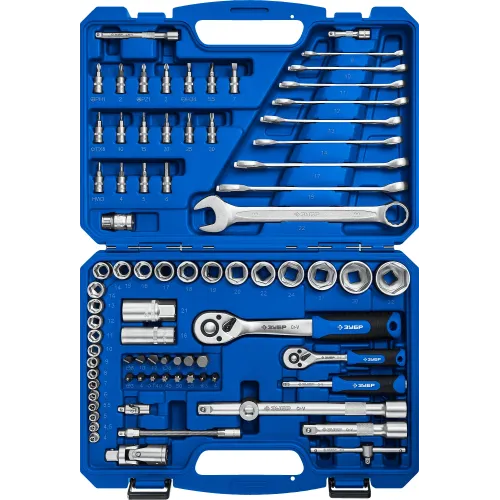 Набор инструментов Зубр 27635-H82_z01 82 предмета (жесткий кейс)