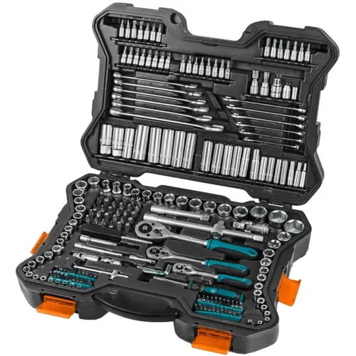 Набор инструментов Bort BTK-215 215 предметов (жесткий кейс)