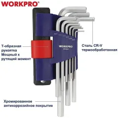 Набор инструментов Workpro WP222027 9 предметов