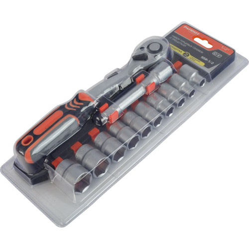 Набор торцевых головок Patriot SSR-1/2 в комплекте 12 предметов (350004500)