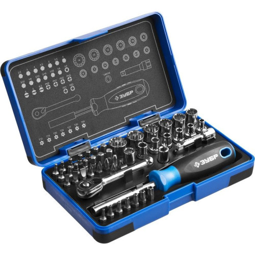 Набор отверток Зубр Компакт-47 в компл.:47 предметов жесткий кейс (25283-H47_Z01)