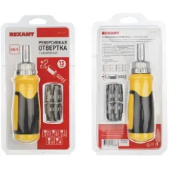 Набор отверток Rexant 12-4778 в компл.:13 предметов