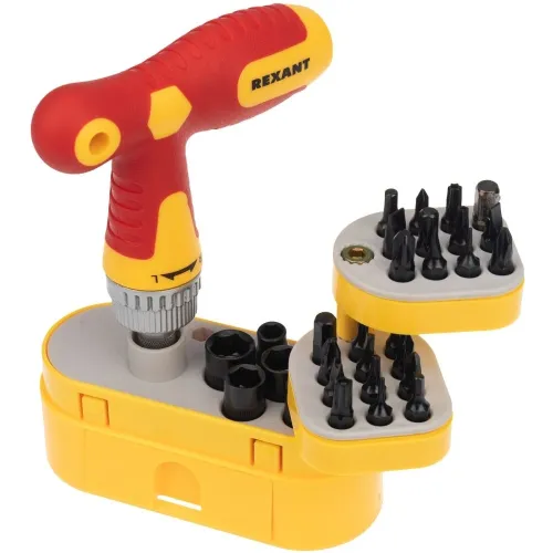 Набор отверток Rexant 12-4776 в компл.:33 предмета