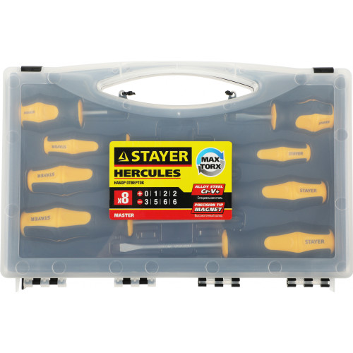 Набор отверток Stayer 25055-H8_z02 в компл.:8 предметов