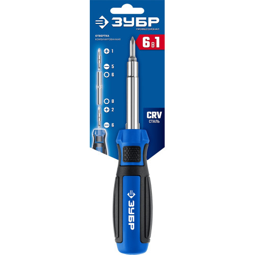 Отвертка Зубр Профессионал 25030 в компл.:1 предмет
