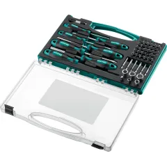 Набор отверток Kraftool 25815 в компл.:50 предметов жесткий кейс