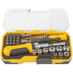 Набор отверток FIT 56385 в компл.:41 предмет жесткий кейс