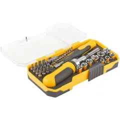 Набор отверток FIT 56385 в компл.:41 предмет жесткий кейс