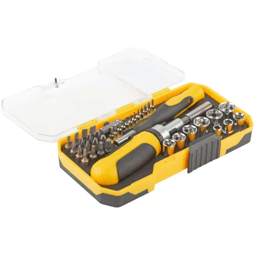 Набор отверток FIT 56385 в компл.:41 предмет жесткий кейс