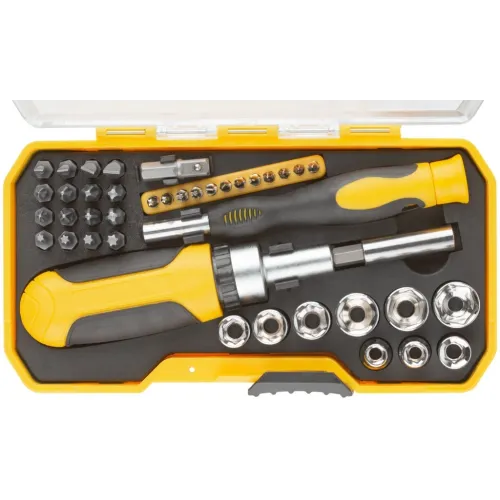 Набор отверток FIT 56385 в компл.:41 предмет жесткий кейс