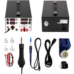 Паяльная станция Rexant 12-0729 электрич. 760Вт макс.t=480