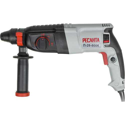 Перфоратор Ресанта П-28-800К патрон:SDS-plus уд.:3.4Дж 800Вт (кейс в комплекте)