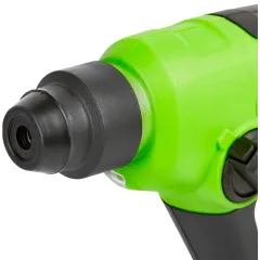Перфоратор Greenworks GD24SDS1 патрон:SDS-plus уд.:1.2Дж аккум. (кейс в комплекте)