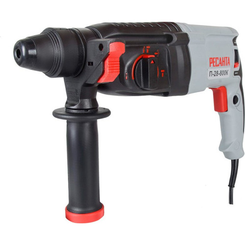 Перфоратор Ресанта П-800-3,4А патрон:SDS-plus уд.:3.4Дж 800Вт (кейс в комплекте)