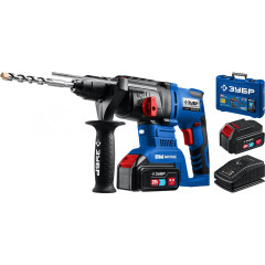 Перфоратор Зубр PB-260-42 патрон:SDS-plus уд.:3Дж аккум. (кейс в комплекте)