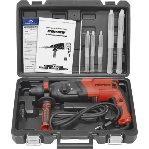 Перфоратор Парма П-02-28/950ЭР патрон:SDS-plus уд.:3.2Дж 950Вт (кейс в комплекте)