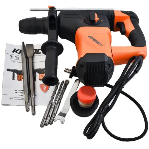 Перфоратор Креост KE-821500-32 патрон:SDS-plus уд.:4.5Дж 1500Вт (кейс в комплекте)