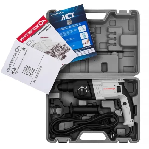 Перфоратор Интерскол П-28/850ЭР патрон:SDS-plus уд.:3.1Дж 850Вт (кейс в комплекте)