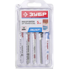 Набор пилок универсальные Зубр 15580-H5 5пред. (лобзики)