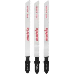 Набор пилок по пластику Matrix 78232 3пред. (лобзики)