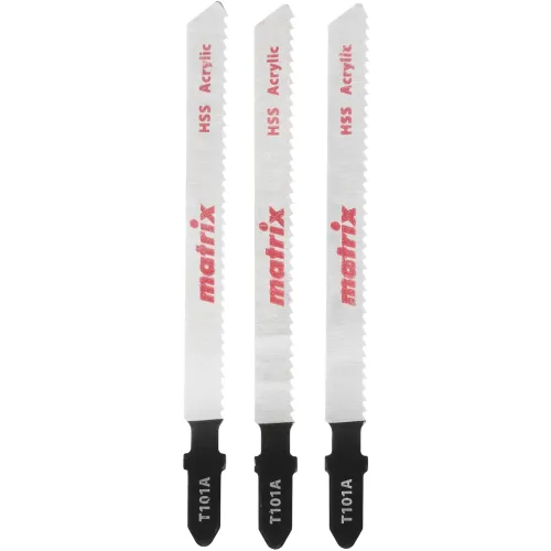 Набор пилок по пластику Matrix 78232 3пред. (лобзики)