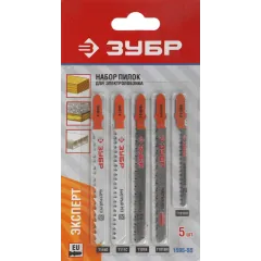 Набор пилок по дереву Зубр 1595-S5 5пред. (лобзики)