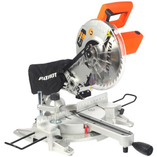 Торцовочная пила Patriot MS 255 1800Вт 5000об/мин d=250мм