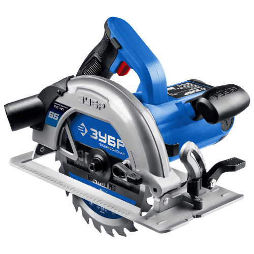 Циркулярная пила (дисковая) Зубр ПДП-65 1600Вт (ручная) D диска.:190мм