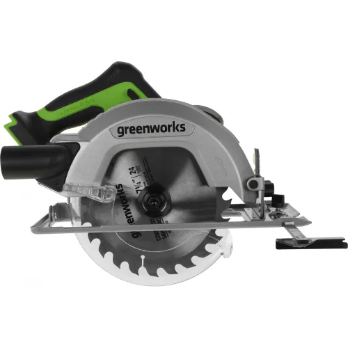 Циркулярная пила (дисковая) Greenworks GD24CS (ручная) D диска.:185мм (1500907)