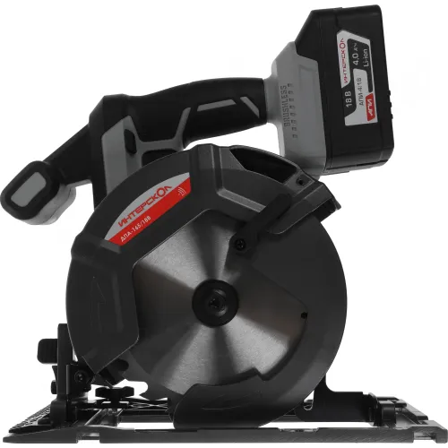 Циркулярная пила (дисковая) Интерскол ДПА-165/18В (ручная) D диска.:165мм (577.4.1.70)