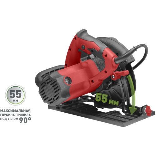 Циркулярная пила (дисковая) Парма 165Д 1500Вт (ручная) D диска.:165мм (02.004.00002)