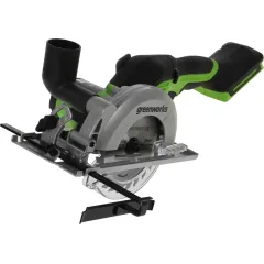 Циркулярная пила (дисковая) Greenworks G24MCS (ручная) D диска.:120мм (1501207)