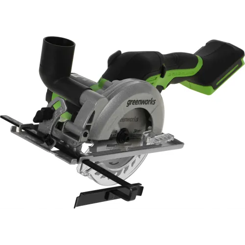 Циркулярная пила (дисковая) Greenworks G24MCS (ручная) D диска.:120мм (1501207)