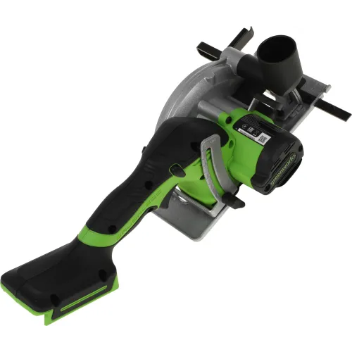 Циркулярная пила (дисковая) Greenworks G24MCS (ручная) D диска.:120мм (1501207)