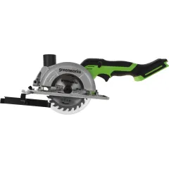 Циркулярная пила (дисковая) Greenworks G24MCS (ручная) D диска.:120мм (1501207)