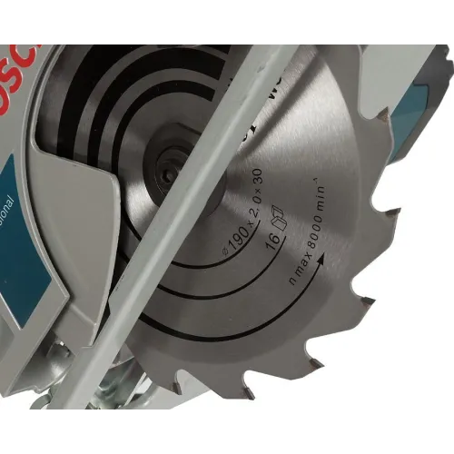 Циркулярная пила (дисковая) Bosch GKS 190 Professional 1400Вт (ручная) D диска.:190мм (0601623000)