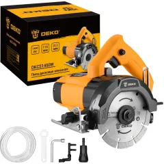 Циркулярная пила (дисковая) Deko DKCS1450W 1450Вт (ручная) D диска.:115мм (084-1048)