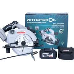 Циркулярная пила (дисковая) Интерскол ДПА-165/18ВМ (ручная) D диска.:165мм (762.4.1.70)