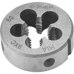 Плашка Зубр Мастер 4-28022-14-1.5 в комплекте 1 предмет