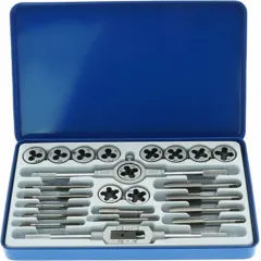 Набор метчиков/плашек Sturm! 1065-03-S24 в комплекте 24 предмета жесткий кейс