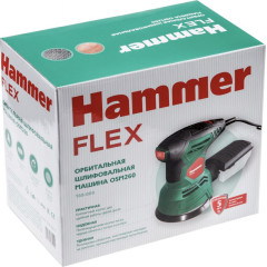 Эксцентриковая шлифмашина Hammer OSM260 260Вт D125мм (576781)