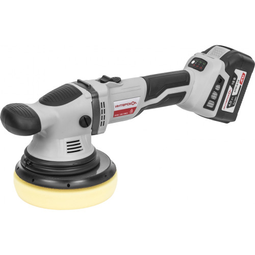 Эксцентриковая шлифмашина Интерскол ЭПМ-150/18ВЭ без АКБ и ЗУ аккум. (691.1.0.70)