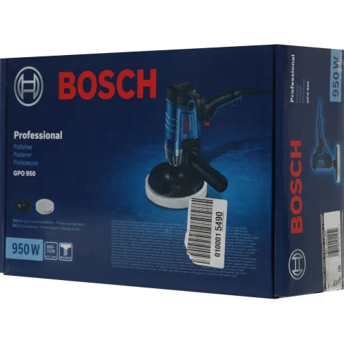 Угловая полировальная машина Bosch GPO 950 950Вт D180мм (06013A2020)