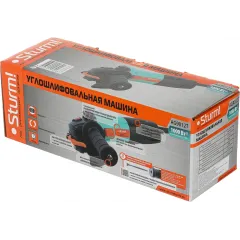 Углошлифовальная машина Sturm! AG9012T 1000Вт 11000об/мин рез.шпин.:M14 d=125мм