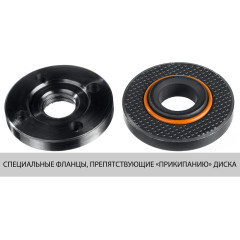 Углошлифовальная машина Зубр Мастер УШМ-125-1005 1000Вт 11000об/мин рез.шпин.:M14 d=125мм