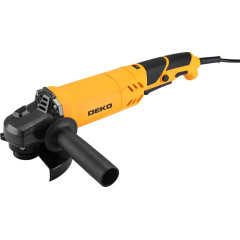 Углошлифовальная машина Deko DKAG1500 1500Вт 11500об/мин рез.шпин.:M14 d=125мм (063-4297)