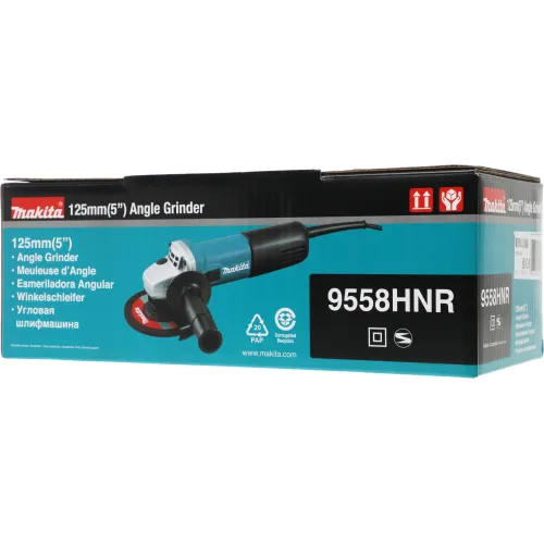 Углошлифовальная машина Makita 9558HNR 840Вт 11000об/мин рез.шпин.:M14 d=125мм