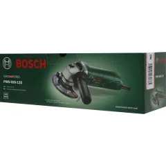 Углошлифовальная машина Bosch PWS 650-125 650Вт 11000об/мин рез.шпин.:M14 d=125мм (06034110R0)