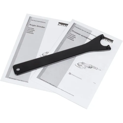 Углошлифовальная машина Makita GA9050 2000Вт 6600об/мин рез.шпин.:M14 d=230мм